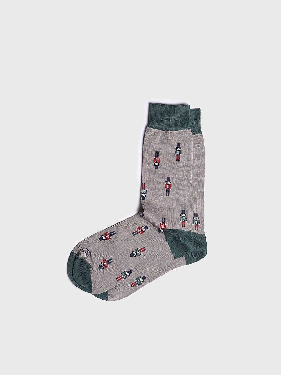 Hombre Toni Pons Calcetines Y Pinkies | Calcetines Unisex En Algodon Con Motivos Navidenos - Quel-Nd Nut