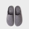 Hombre Toni Pons | Slippers Para Hombre De Lana Reciclada En Gris - Tomas-Rw