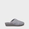 Mujer Toni Pons | Zapatilla Tipo Zueco Para Mujer En Fieltro Reciclado En Gris - Cunit-Fr