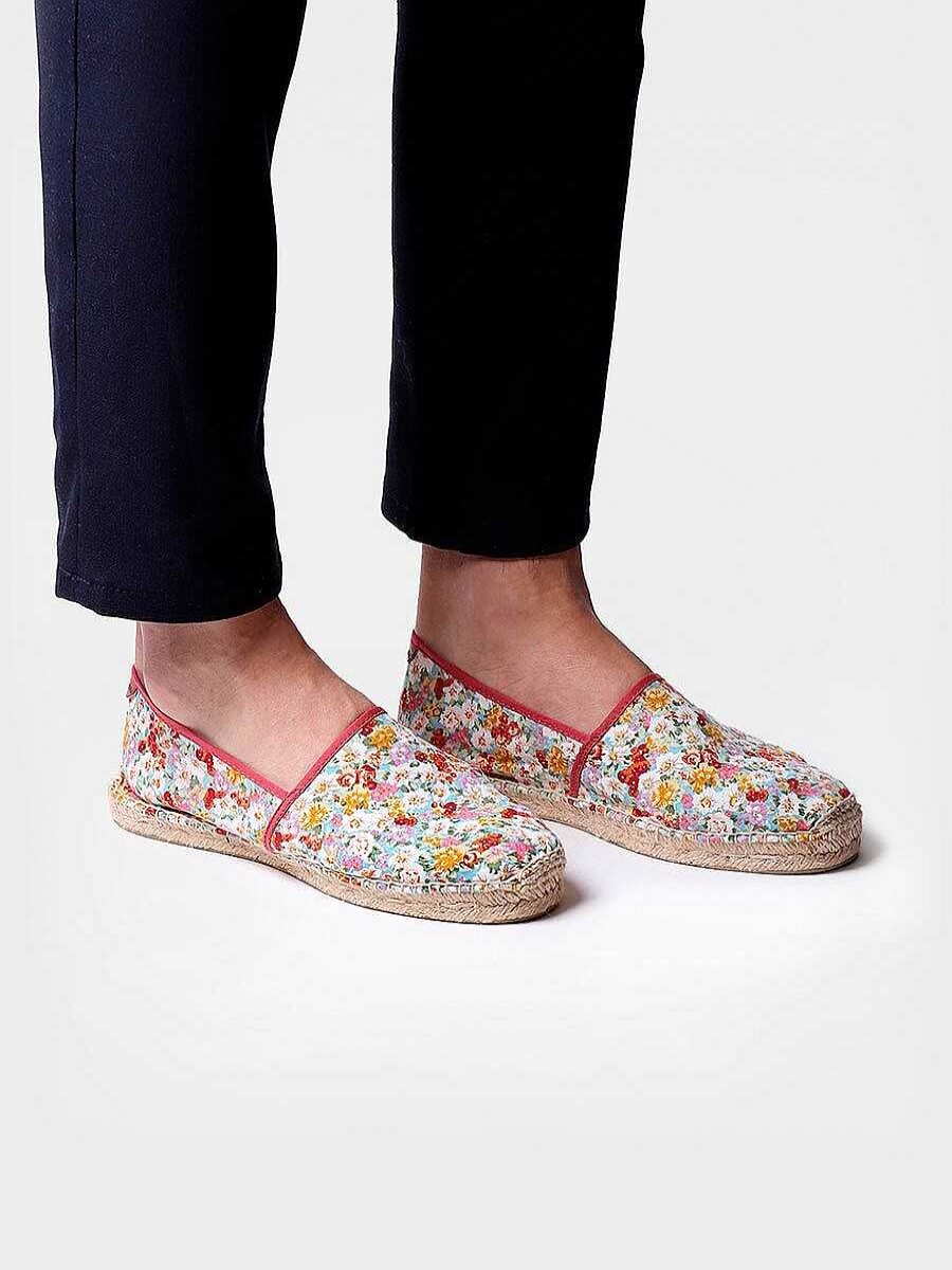 Hombre Toni Pons | Alpargata Unisex Estampada Con Flores - Juno