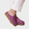 Mujer Toni Pons | Zapatilla Tipo Zueco Para Mujer En Fieltro Reciclado En Morado - Joko-Fr